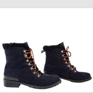EMU Australia Billington Suede Leather WP Lace Up Wool Lined Hiking Boots